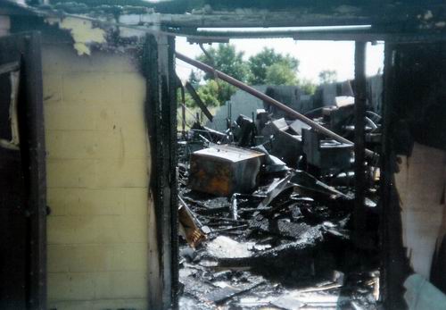 Pontiac Drive-In Theatre - 2Nd Fire 1993 From Greg Mcglone